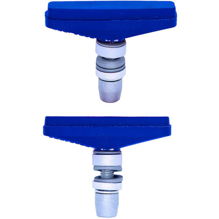 Patins de frein Koolstop Tuff Composite filetés bleu foncé
