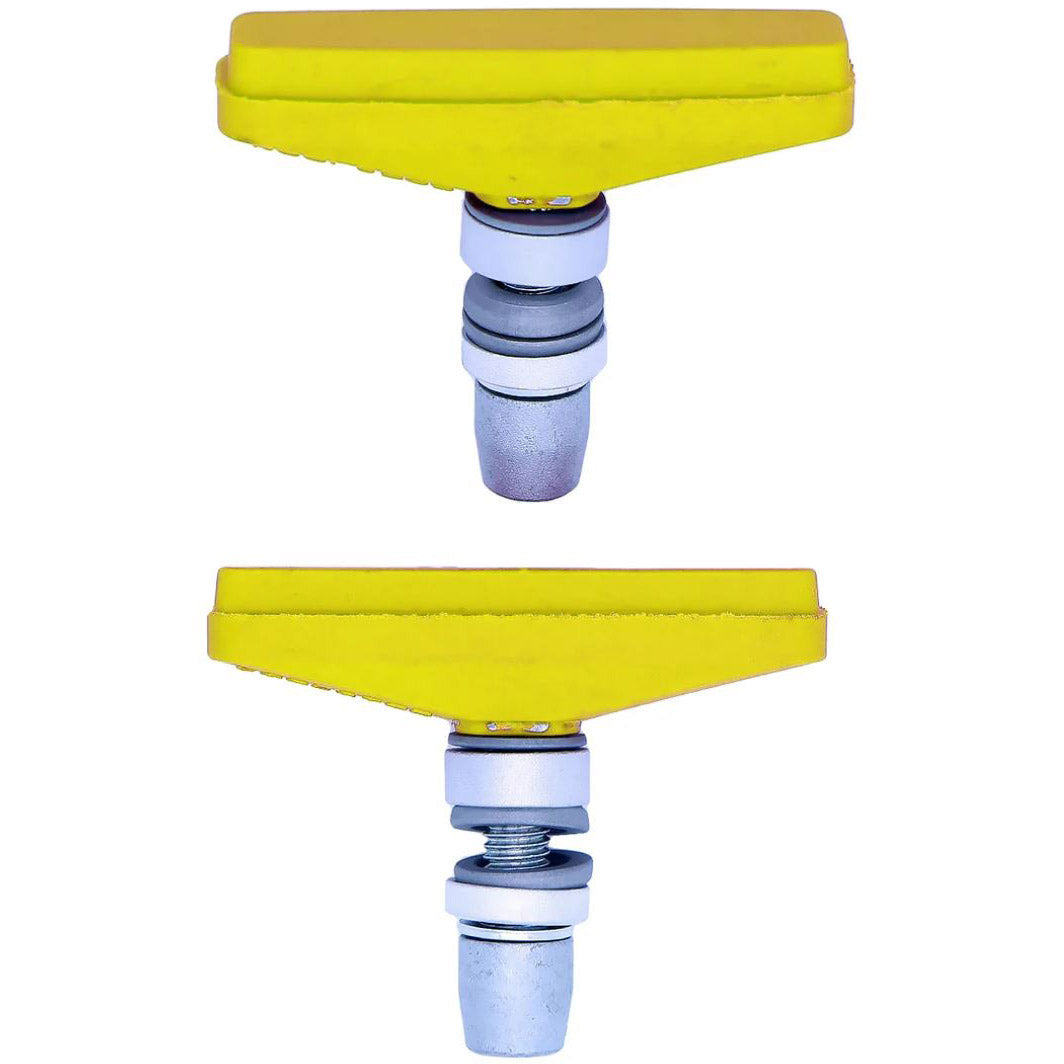Koolstop remschoenen Tuff Composite Threaded geel