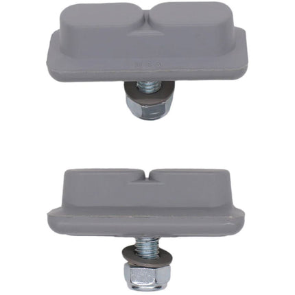Koolstop brake shoes Composite Continental Threaded gray