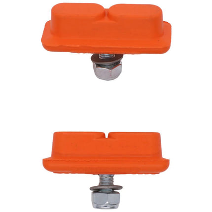 Koolstop brake shoes Composite Continental Threaded orange