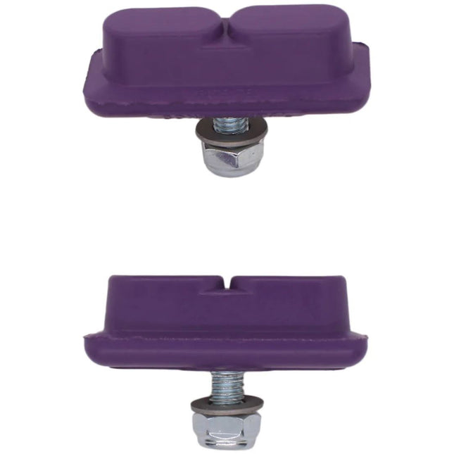 Koolstop remschoenen Composite Continental Threaded paars