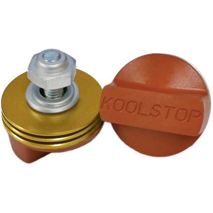 Jeu de patins de frein Koolstop International or/saumon