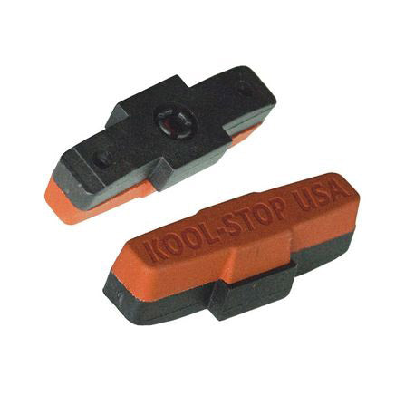 Koolstop remblokken R9 Magura HS33 zalm (2st)