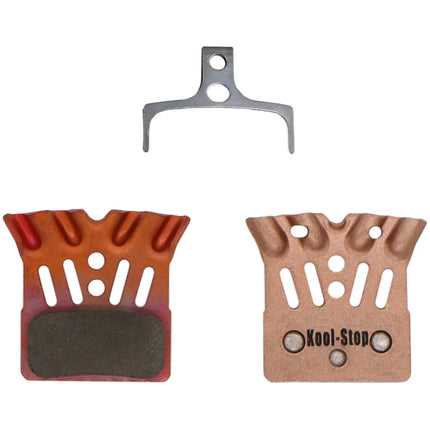 Plaquettes de frein à disque Koolstop avec ailettes de refroidissement Shimano XTR (2 pistons)