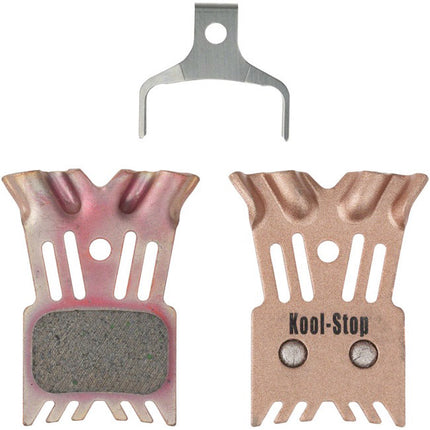 Koolstop disc brake pads with cooling fin Shim.DM sintered (2 pcs)