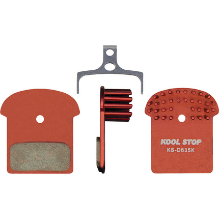 Plaquettes de frein à disque Koolstop Aero Shimano Deore/XTR/Alfine (2 pces)