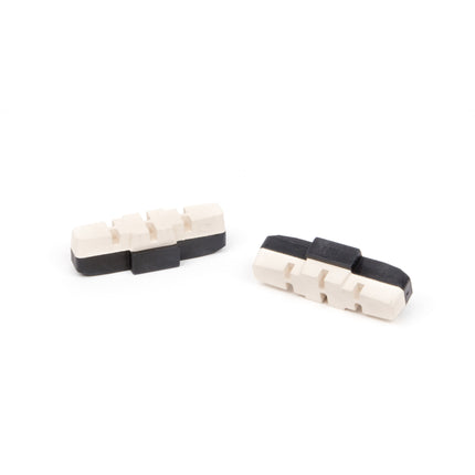 Patins de frein Elvedes pour jantes Magura HS11/HS33 blancs (25 paires)