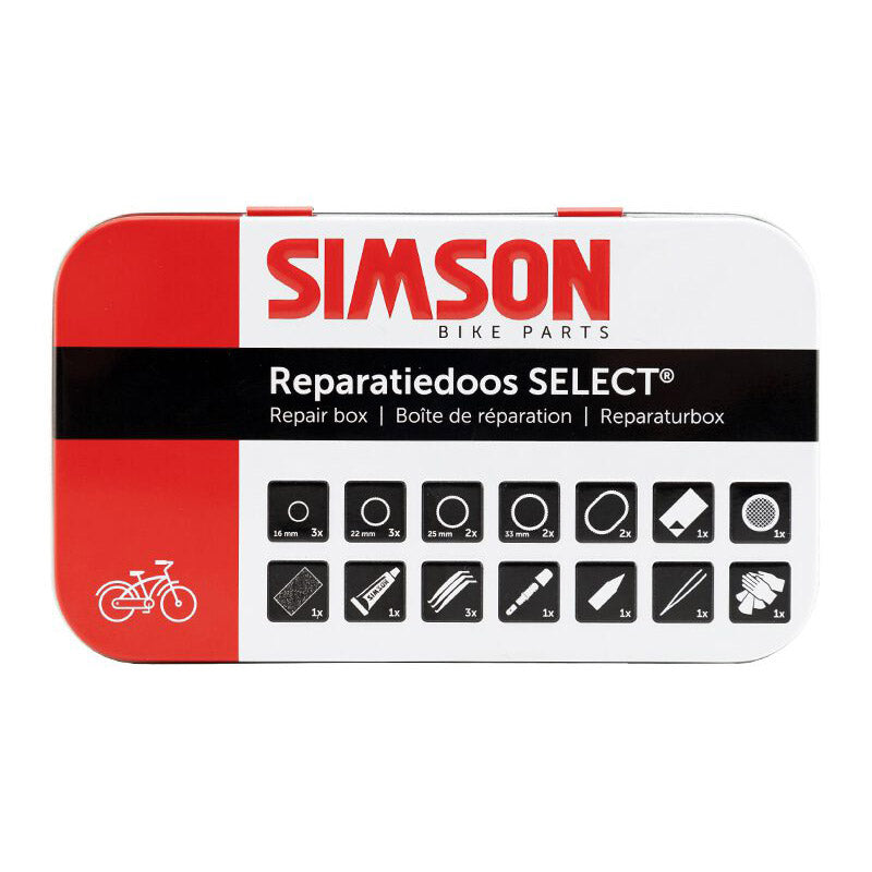 Simson reparatiedoos Select met blisteroog