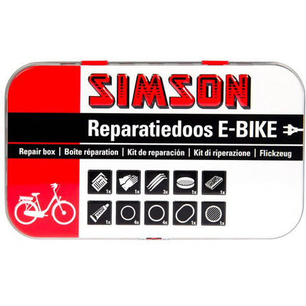 Simson repair kit E-bike with blister eye