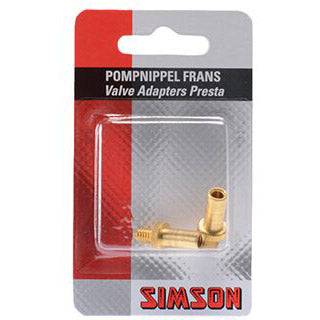 Simson pompverloopnippel  FV/SV-DV/HV op kaart (2st)