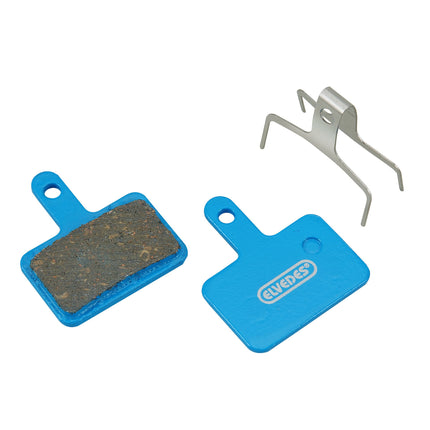 Plaquettes de frein à disque Elvedes Shimano / Tektro organiques (10 paires)