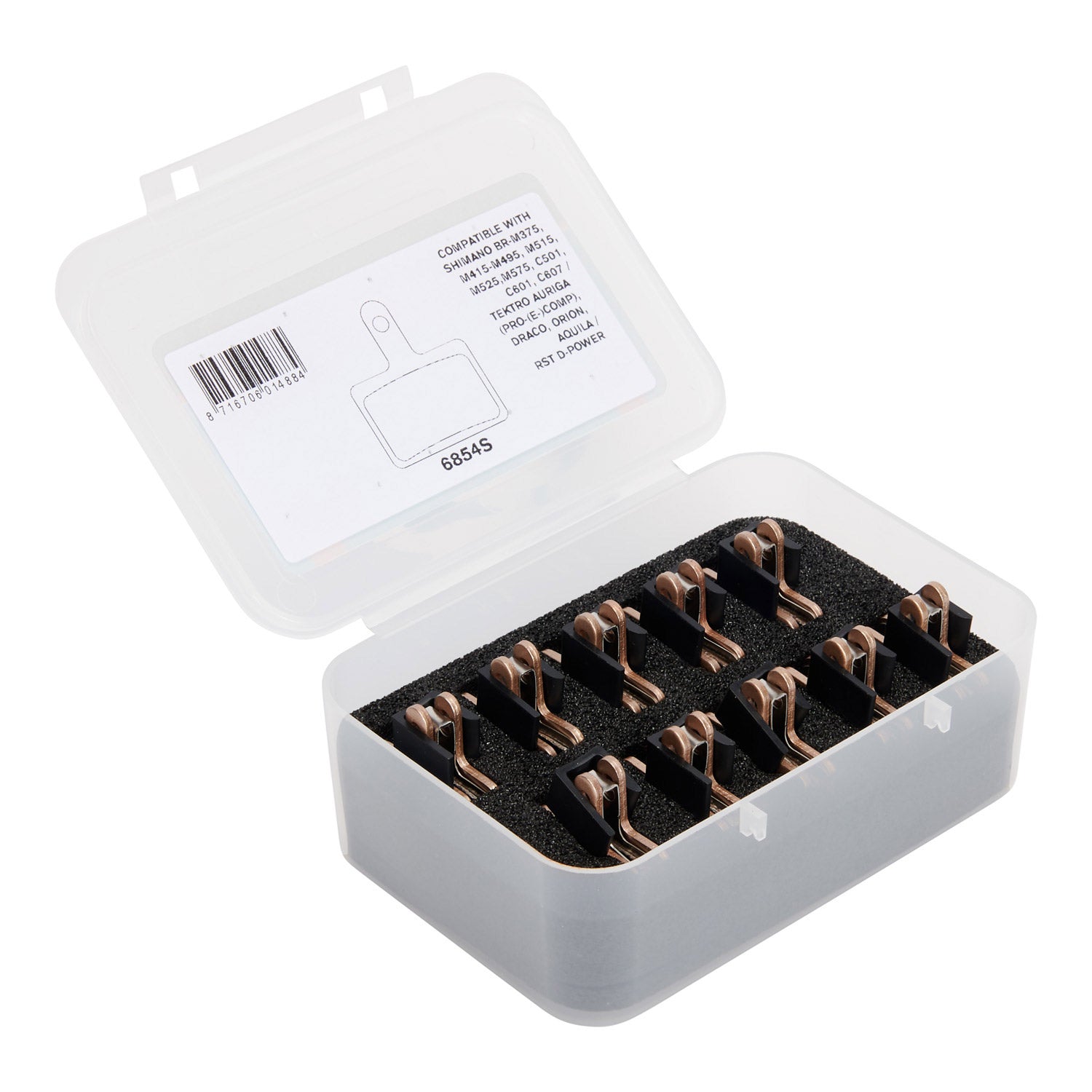 Elvedes schijfremblok Shimano / Tektro gesinterd (10pr)