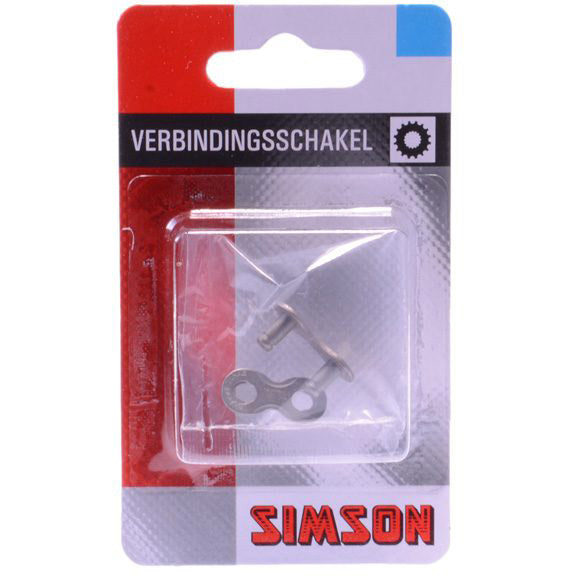 Simson kettingschakel 1/2x1/8" anti roest per stuk op kaart