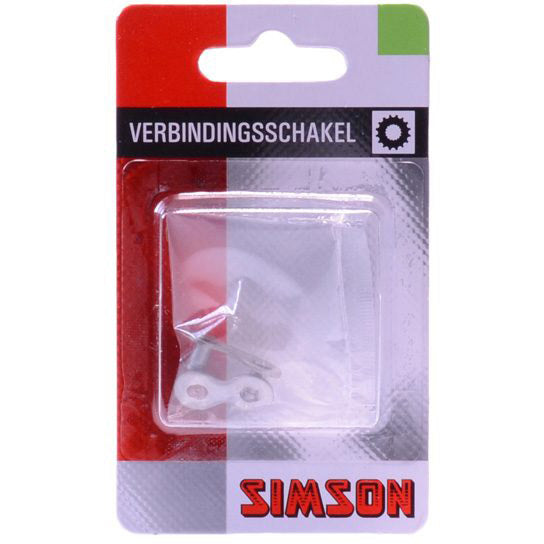 Simson kettingschakel 1/2x3/32 5/6/7 speed per stuk op kaart