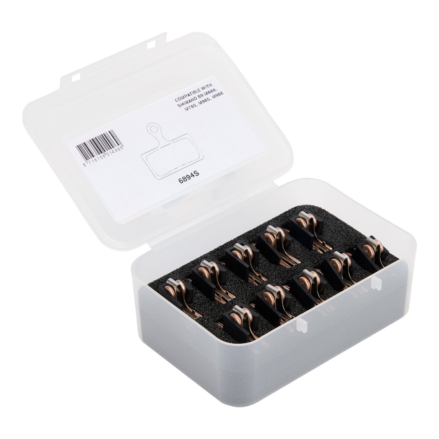 Elvedes schijfremblok Shimano gesinterd (10pr)