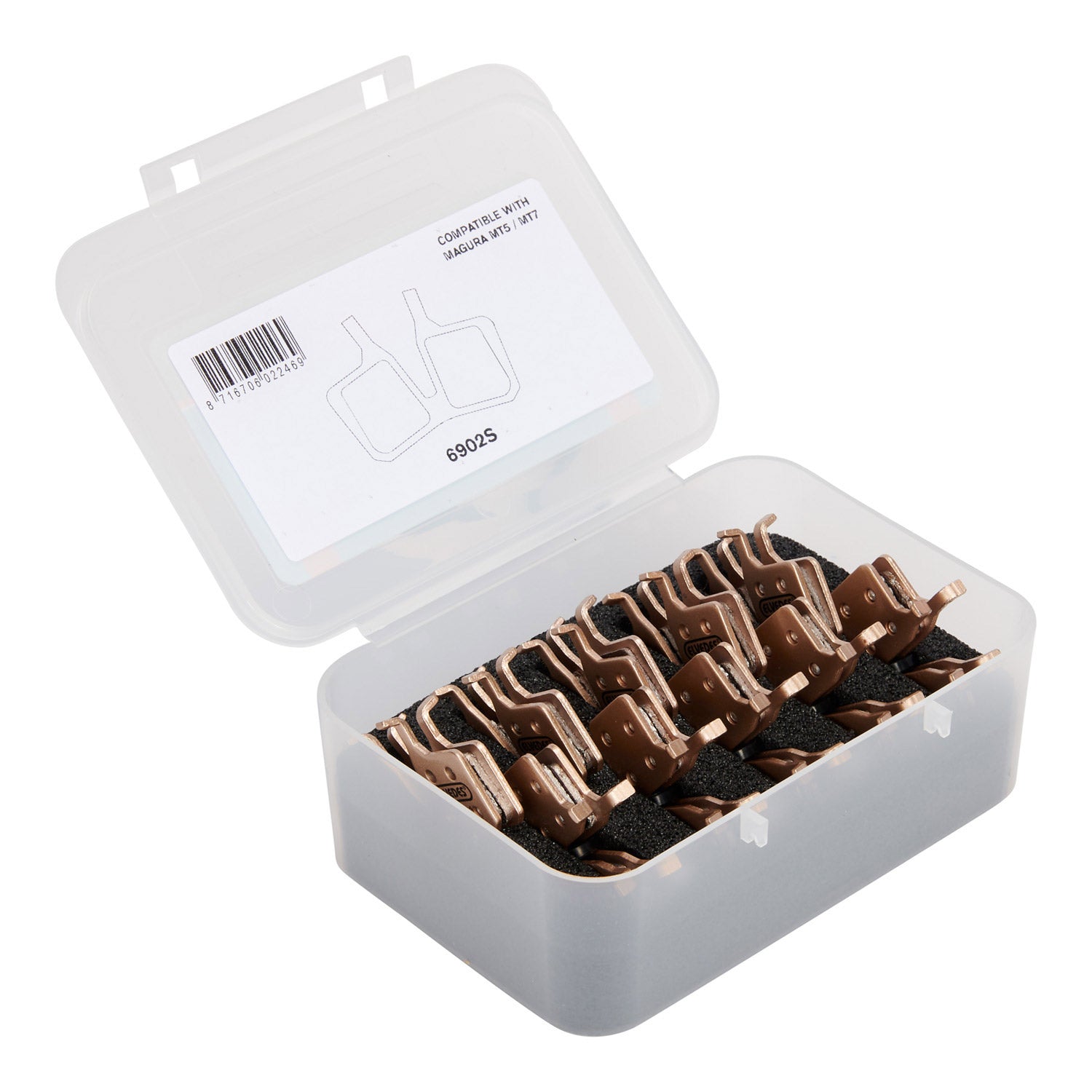 Elvedes schijfremblok Magura MT5/7 gesinterd (10 paar)