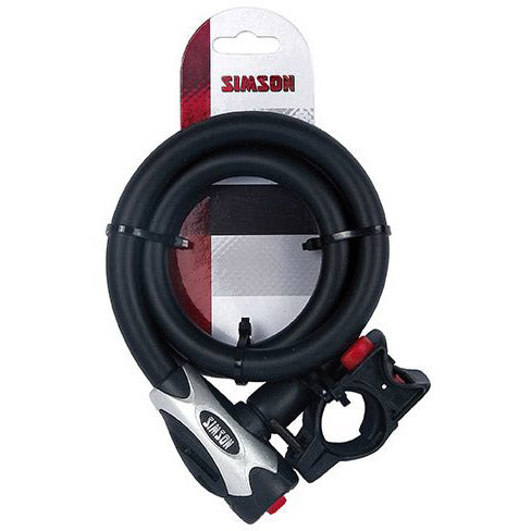 Simson spiraalkabelslot 15mm 100cm Excellent L op kaart