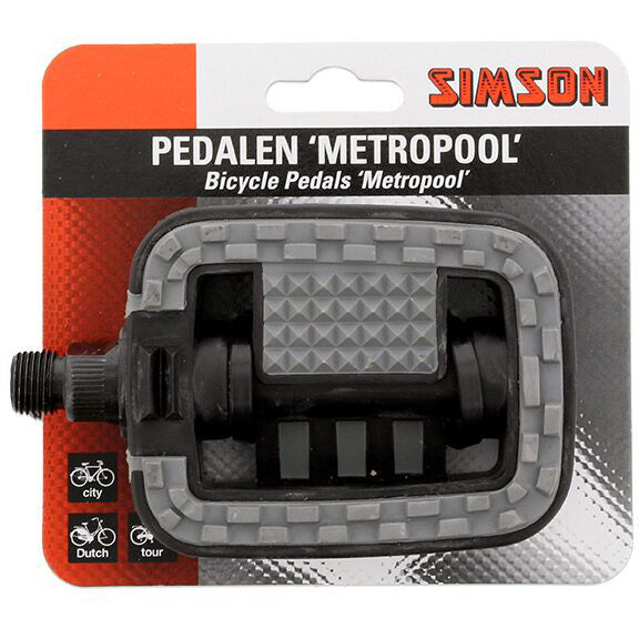 Simson pedalen Metropool per set op kaart