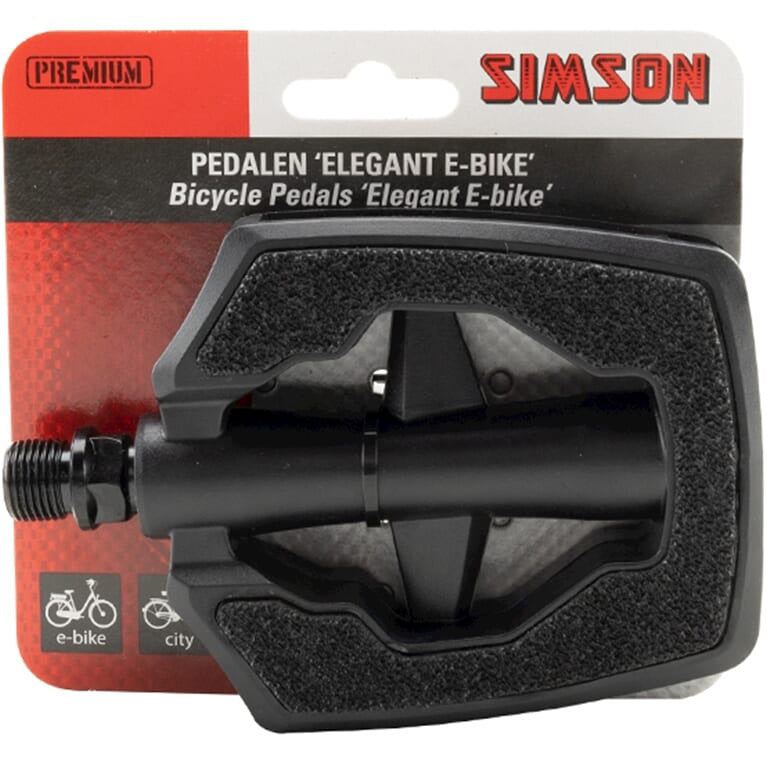 Simson pedalen Elegant E-bike per set op kaart