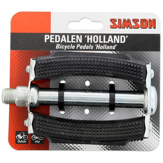 Simson pedalen Holland per set op kaart