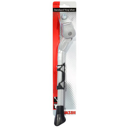 Simson middenstandaard King  brede plaat zilver verst.kaart
