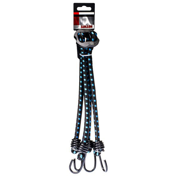 Simson spinbinder 4-arm zwart-blauw met kaart