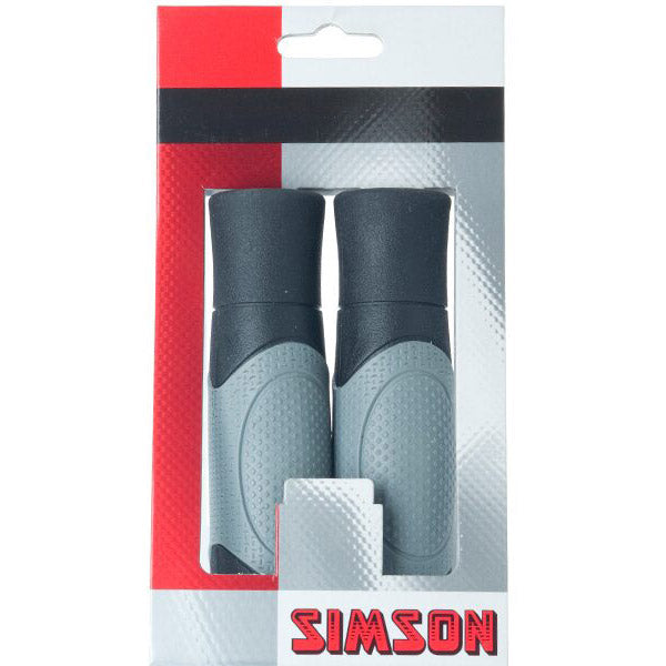 Simson handvatset Ergo Shift zwart/grijs