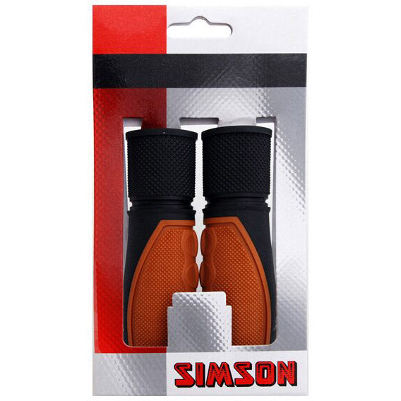 Simson handvatset Lifestyle lichtbruin/zwart