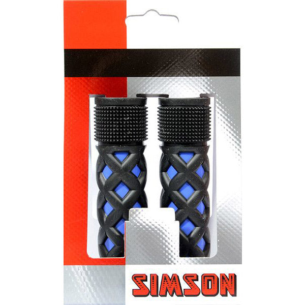 Simson handvatset Kids blauw/zwart