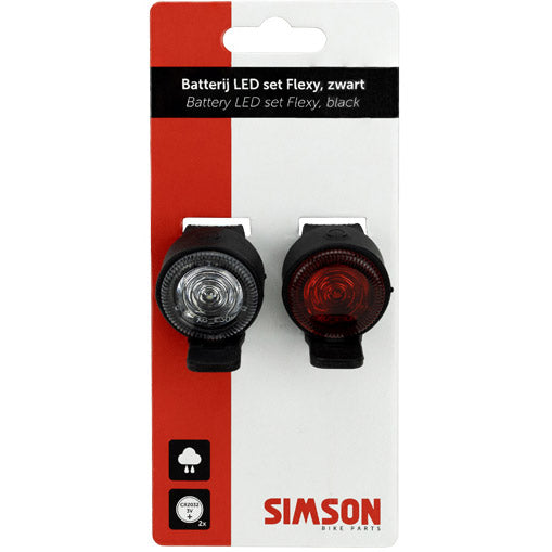Simson verlichtingsset Flexy LED batterij