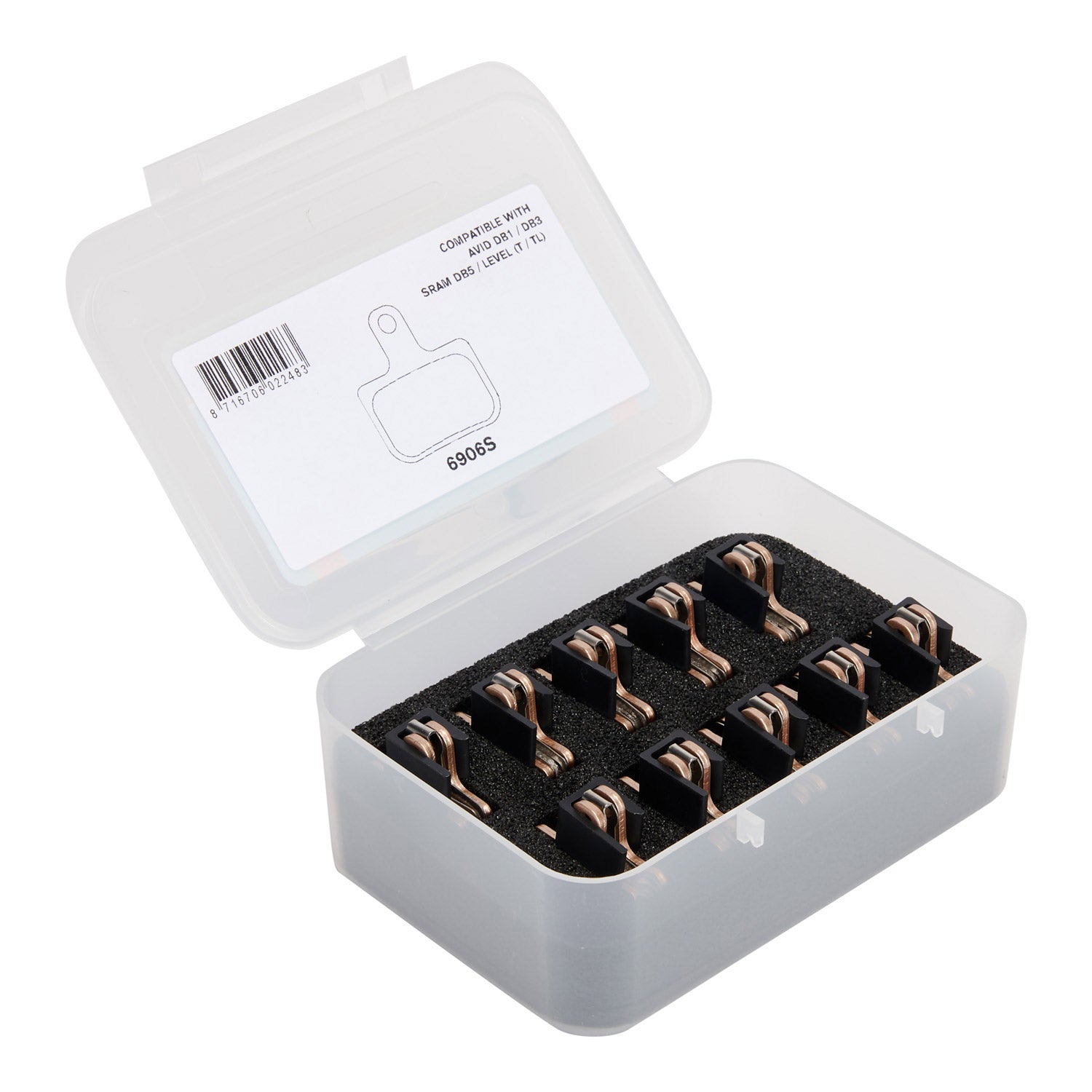 Elvedes schijfremblok Avid/ SRAM gesinterd 6906S-BOX