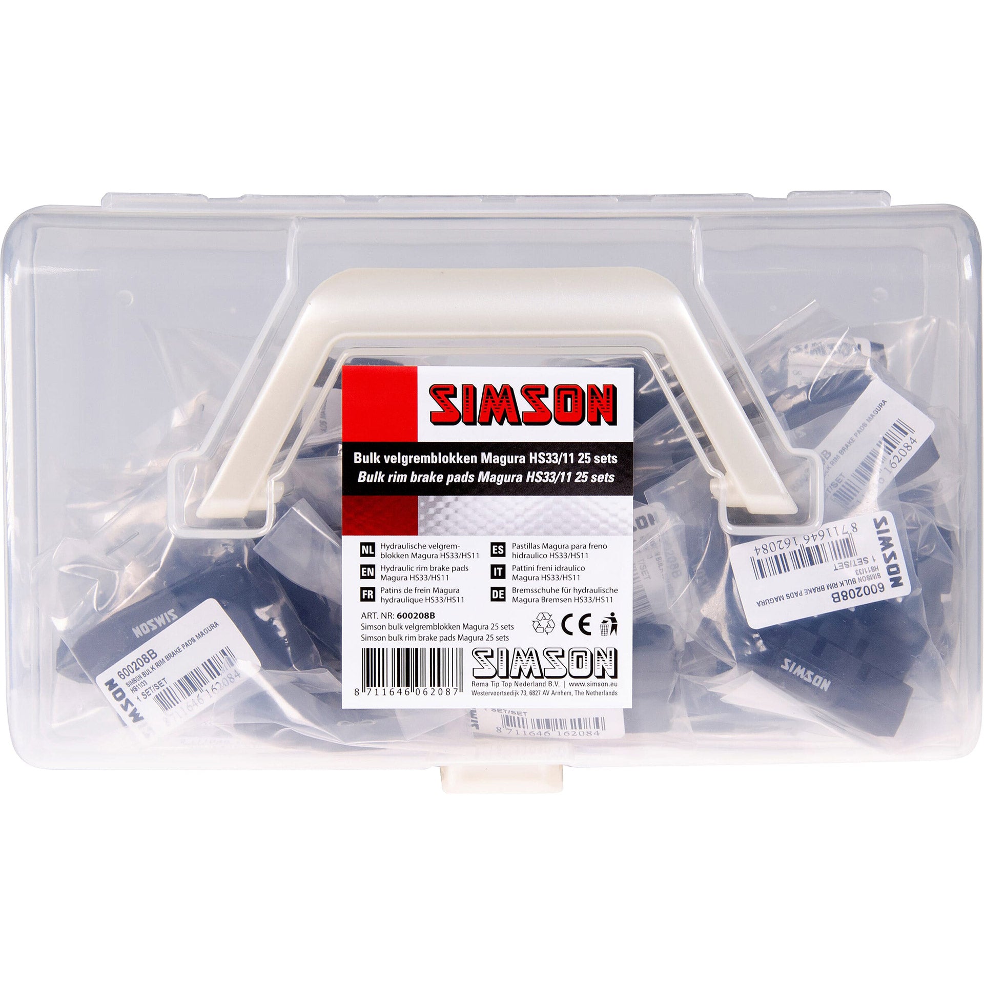 Simson velgremblok Magura  HS33/11 (25 sets)