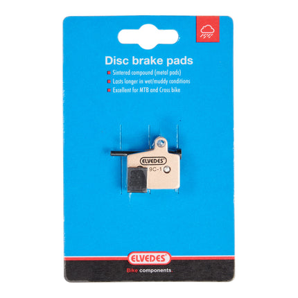 Plaquettes de frein à disque Elvedes Hayes Stroker Ryde frittées 6888-S