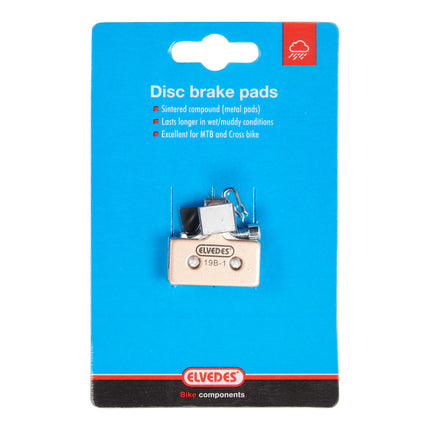 Plaquette de frein à disque Elvedes Shimano frittée 6894S
