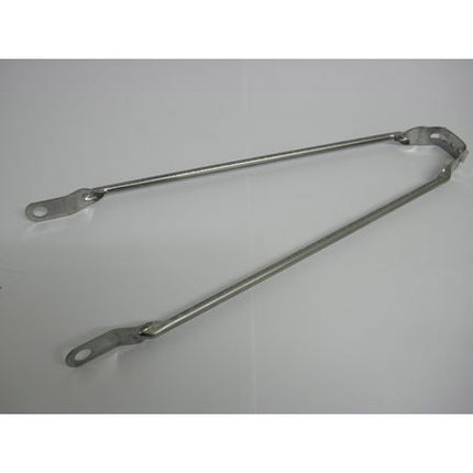Tige de garde-boue 26" à l'unité inox