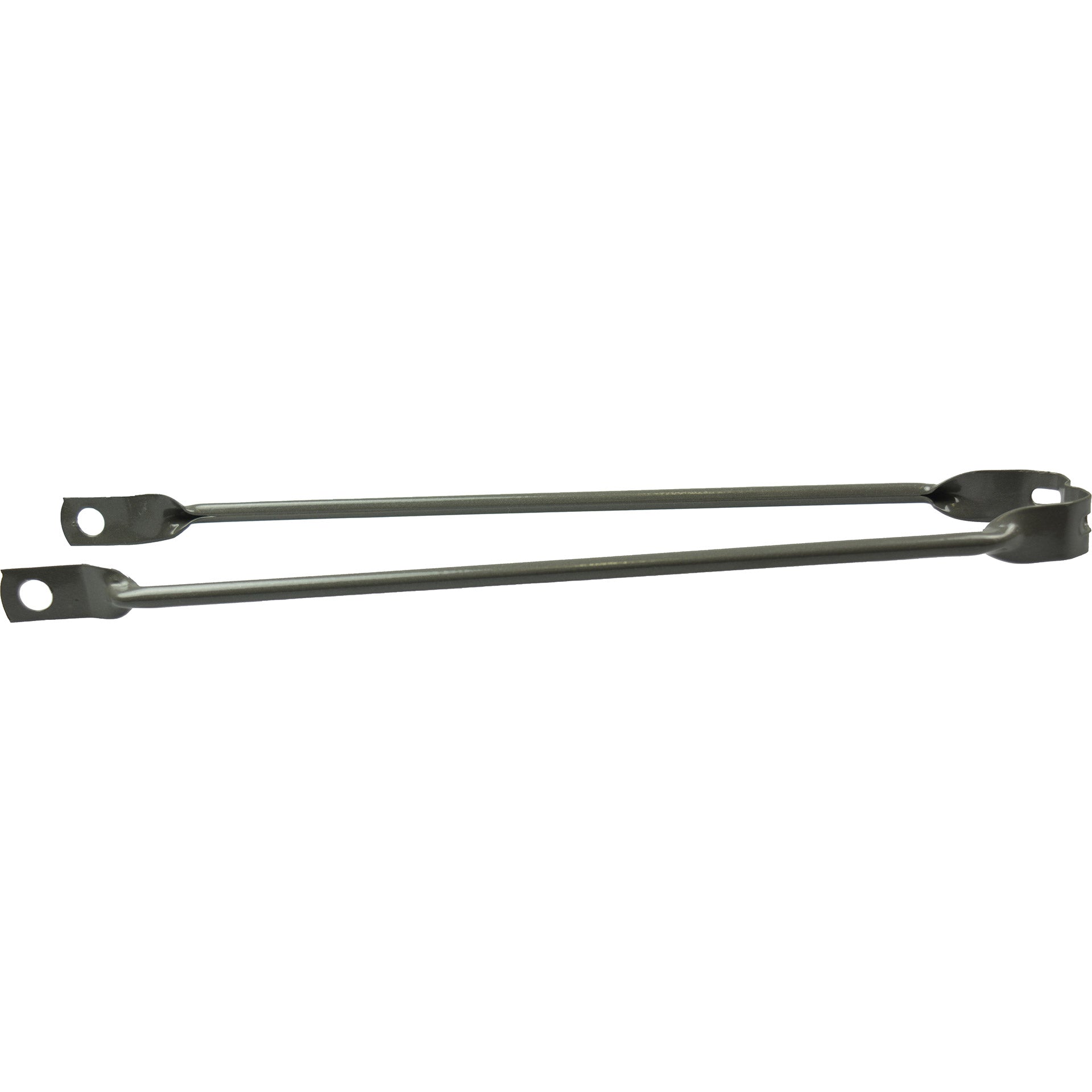 Spatbordstang 26" per stuk metallic-grijs