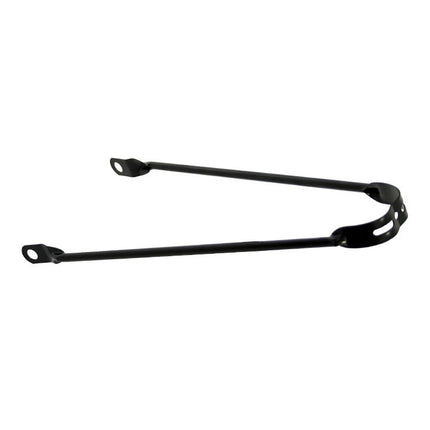 Spatbordstang 26" per stuk mat zwart