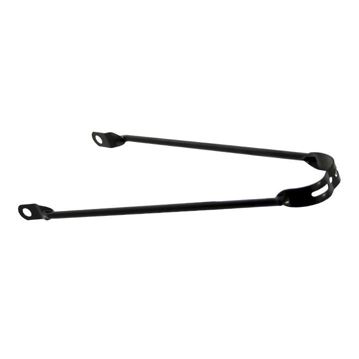 Spatbordstang 26" per stuk mat zwart