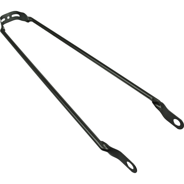 Spatbordstang 28" per stuk antraciet/grijs