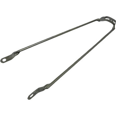 Tringle de garde-boue White Label 28" inox (grand trou)