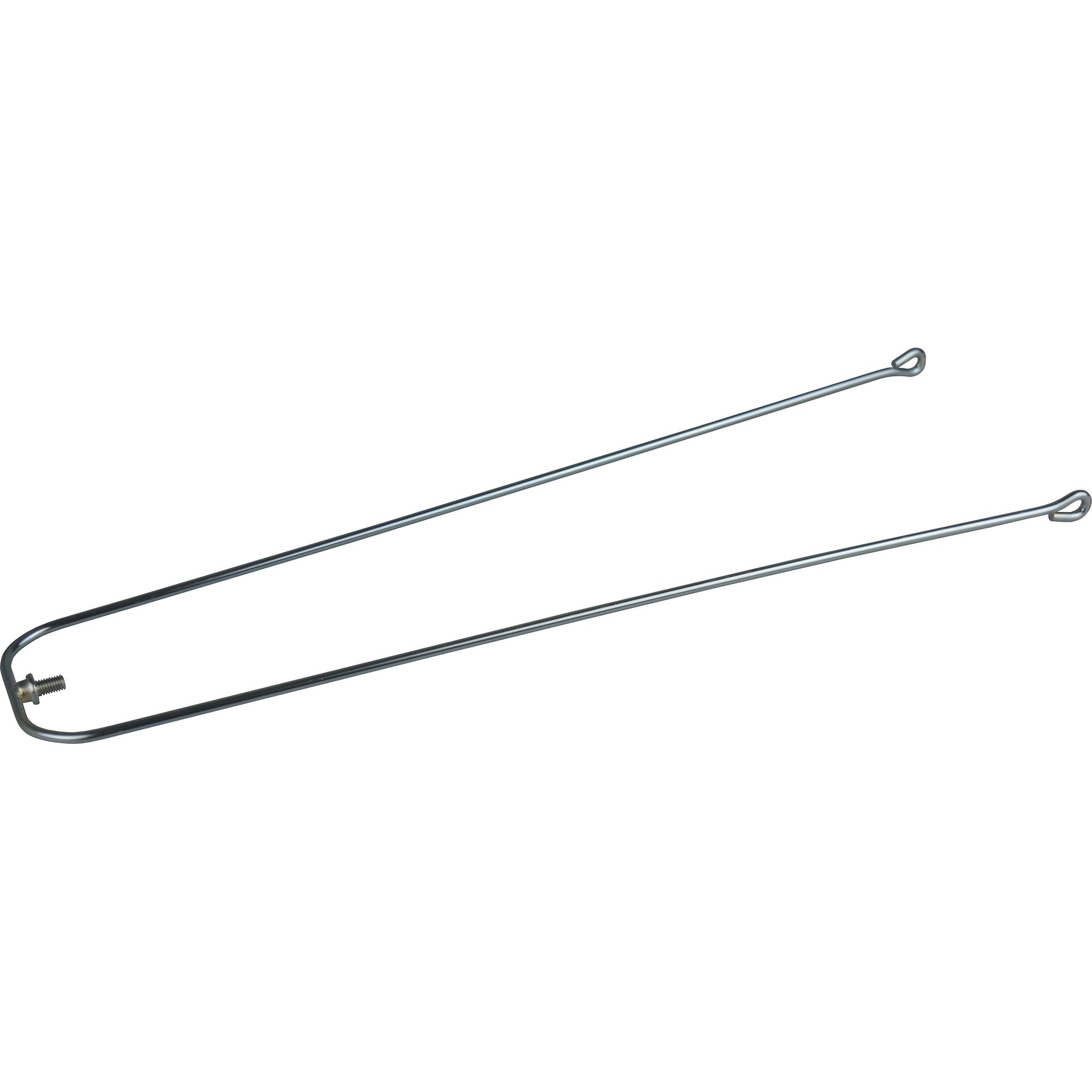 Eurofender spatbordstang 24" draad 305mm pad bev. verzinkt