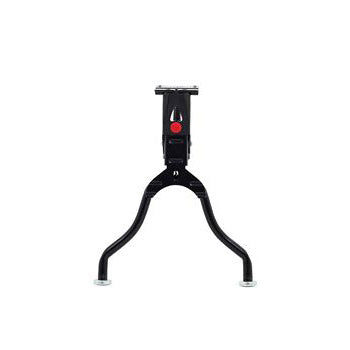 Hebie middenstandaard dubbel Rex 24" 19cm zwart