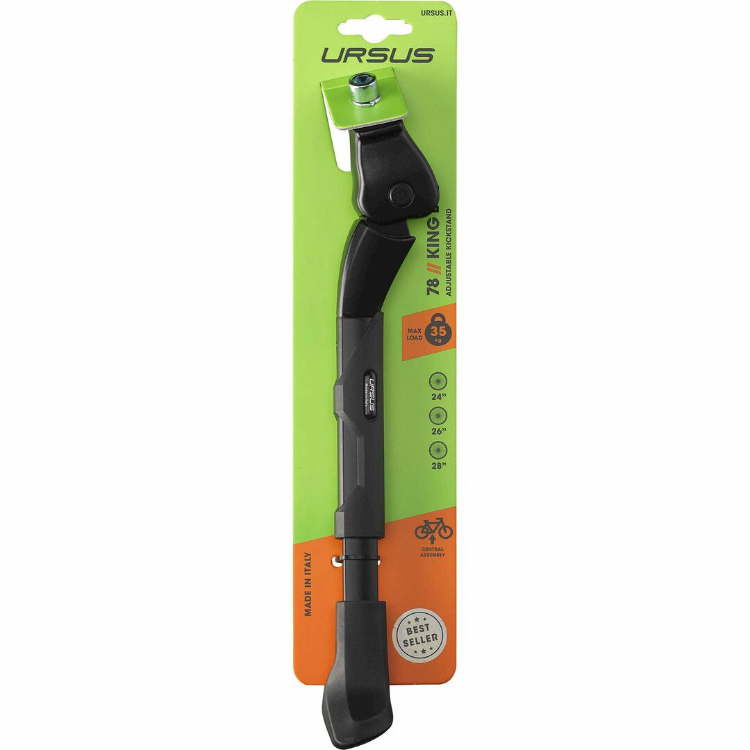 Ursus middenstandaard King Evo 24-28" verstelbaar zwart