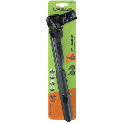 Béquille centrale Ursus Kaiser 26-28" réglable noire