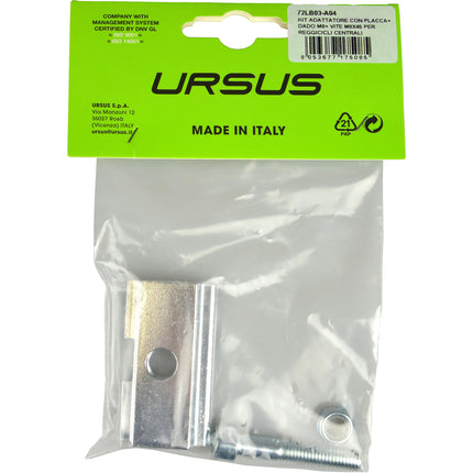 Ursus adapterplaat voor middenstandaard King Smal
