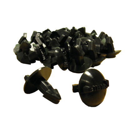 Boutons Bibia noirs p/50 511001
