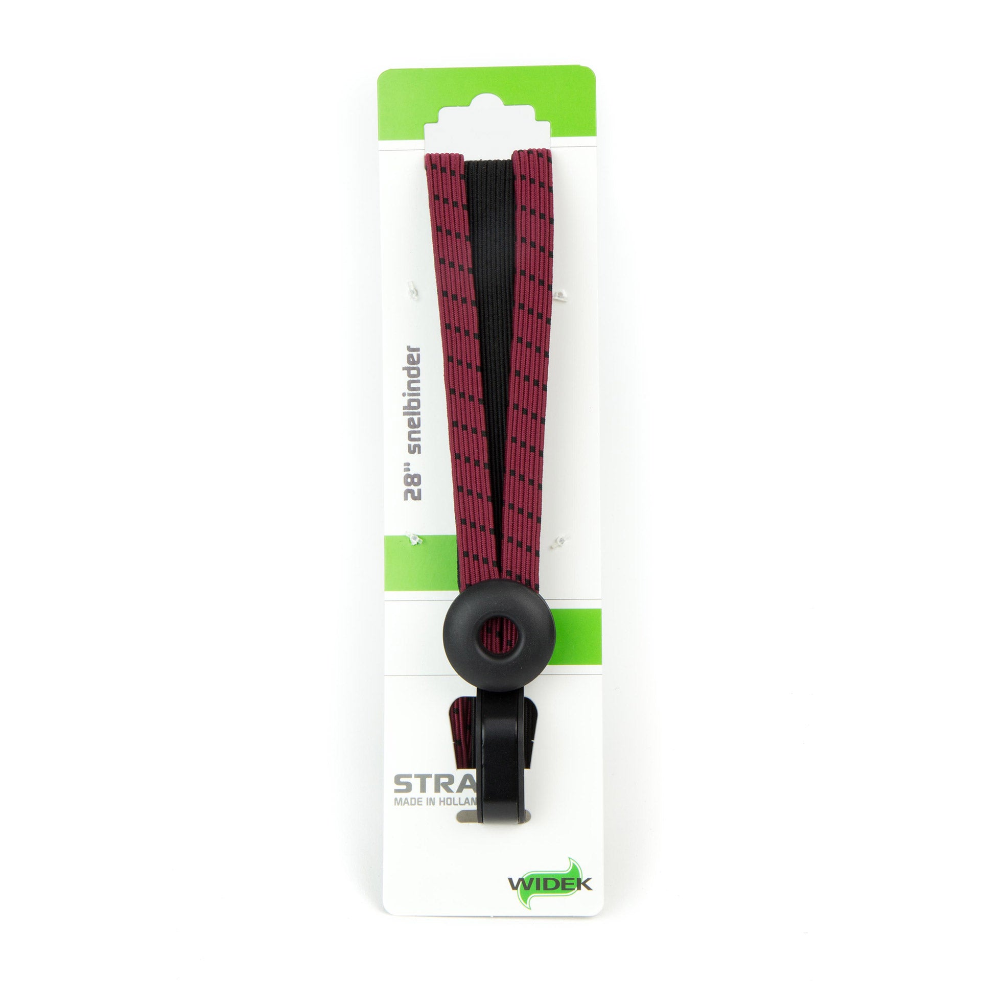 Widek triobinder Eye met haak 24+2x12mm zwart/bordeaux