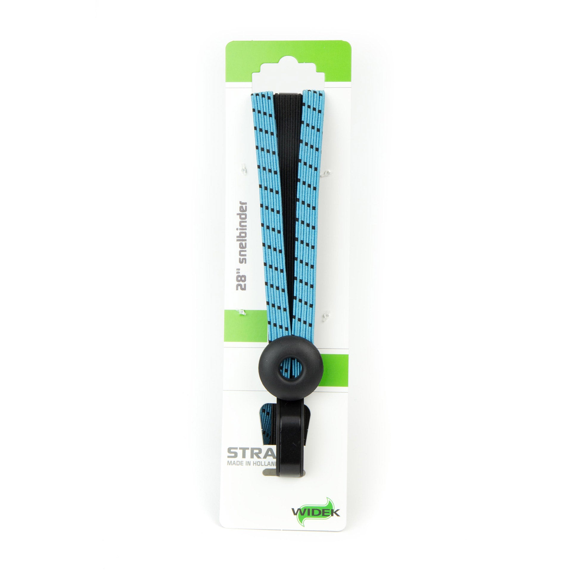 Widek triobinder Eye met haak 24+2x12mm zwart/babyblauw