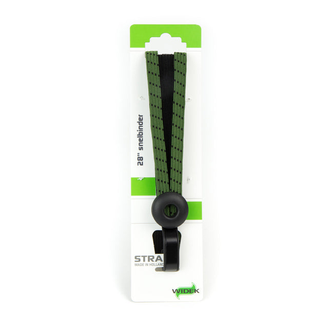 Widek triobinder Eye met haak 24+2x12mm zwart/olijfgroen