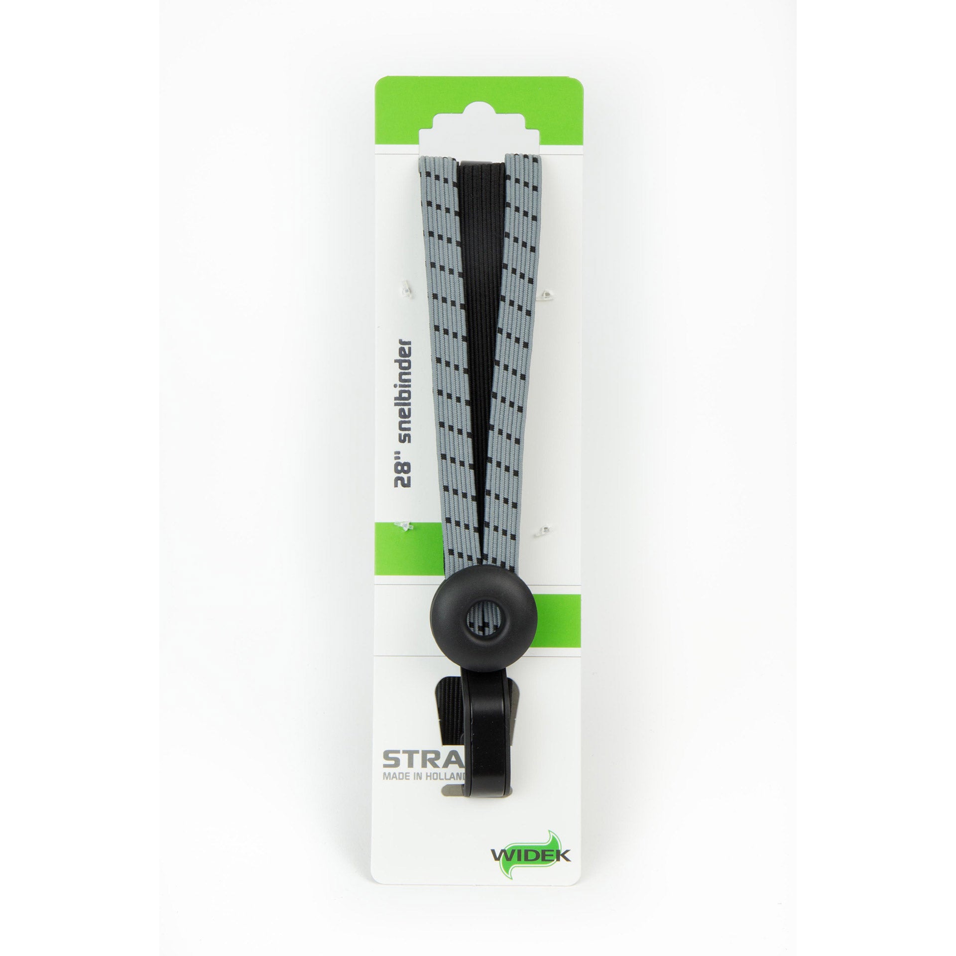 Widek triobinder Eye met haak 24+2x12mm zwart/steengrijs